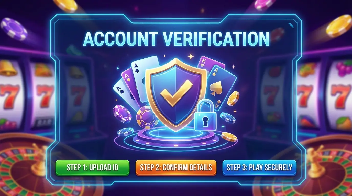 Black Diamond casino account verification